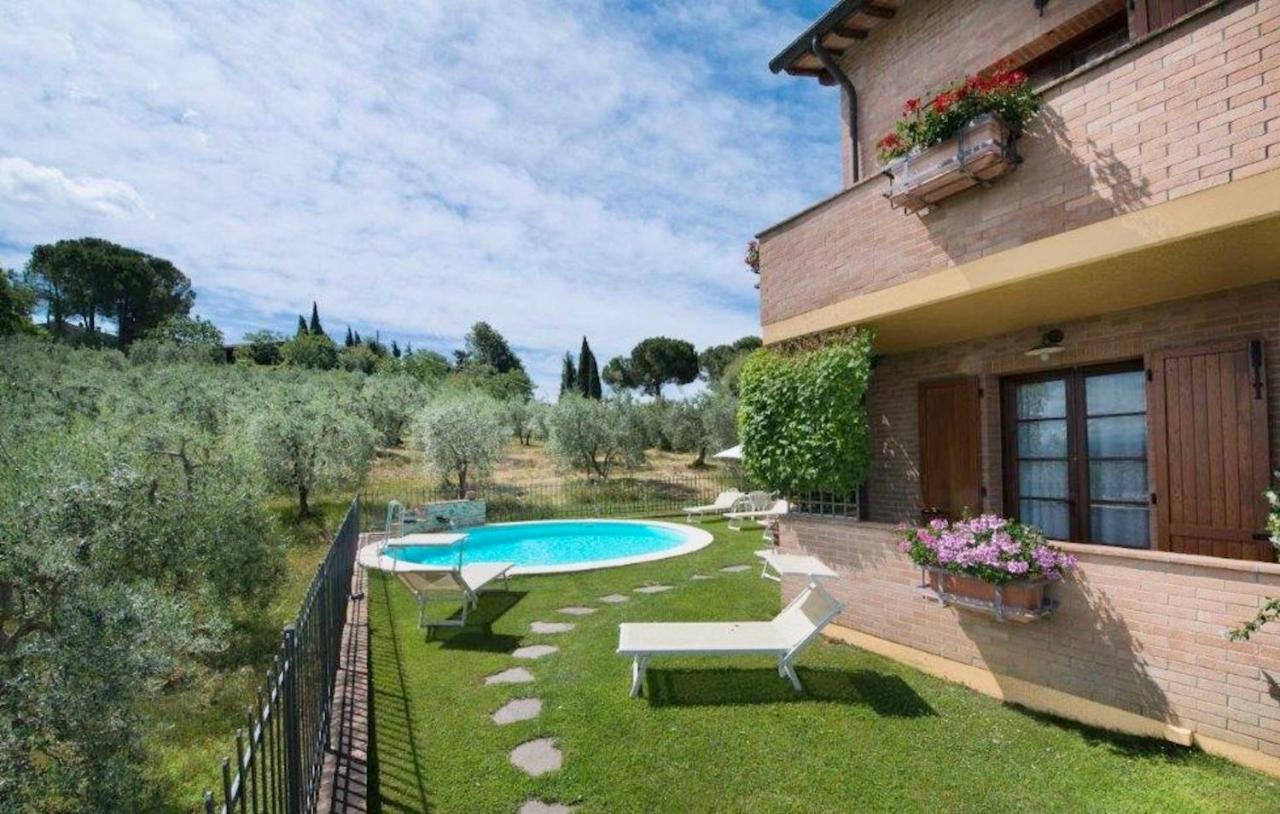 Casa Vacanze Con Piscina A San Gimignano Aparthotel Exterior foto