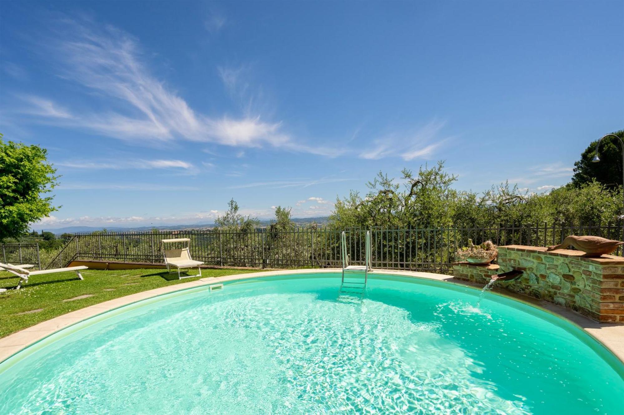 Casa Vacanze Con Piscina A San Gimignano Aparthotel Exterior foto