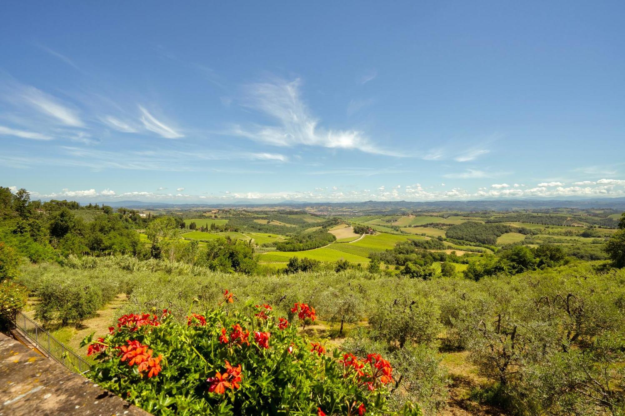 Casa Vacanze Con Piscina A San Gimignano Aparthotel Exterior foto