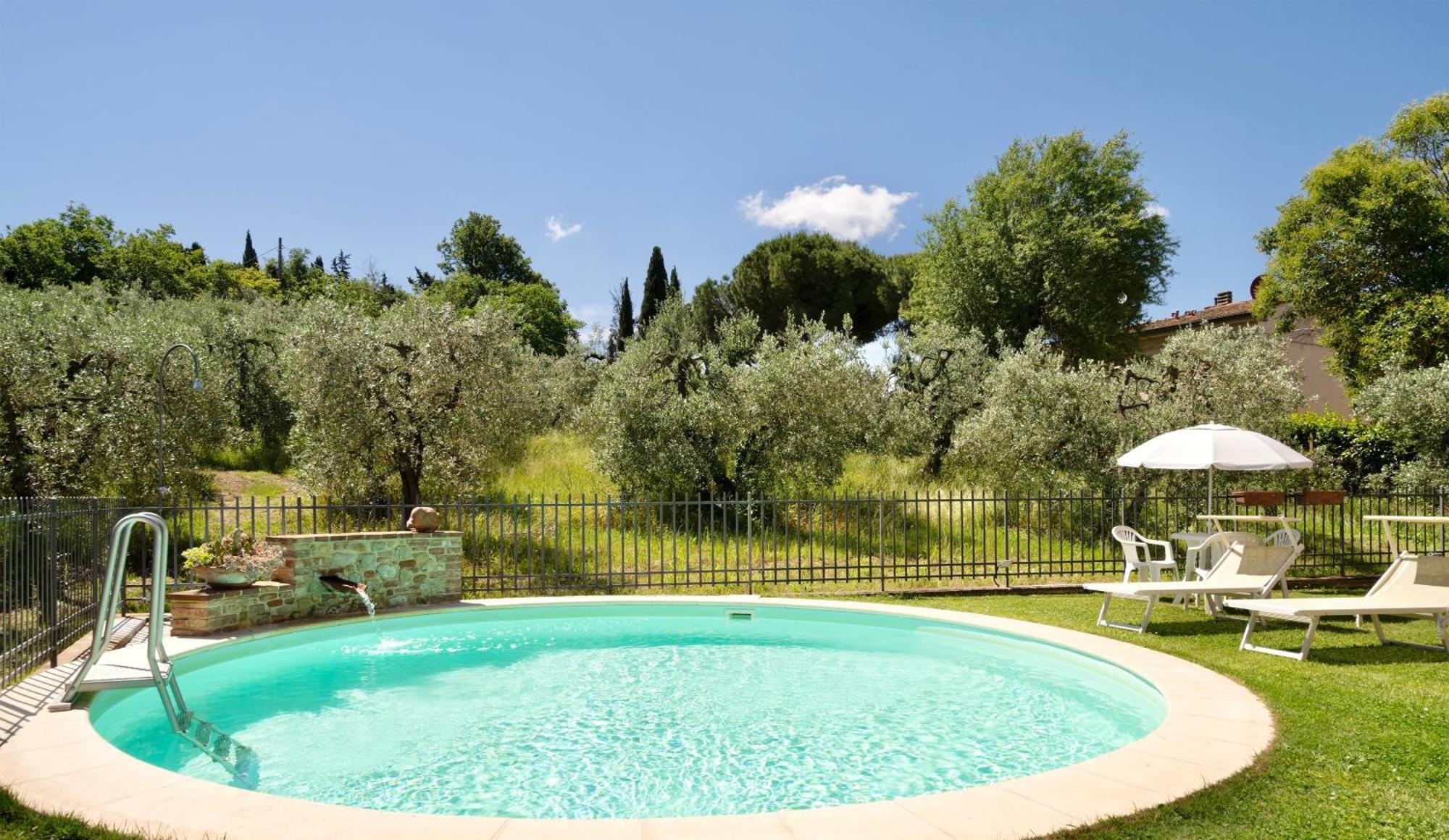 Casa Vacanze Con Piscina A San Gimignano Aparthotel Exterior foto