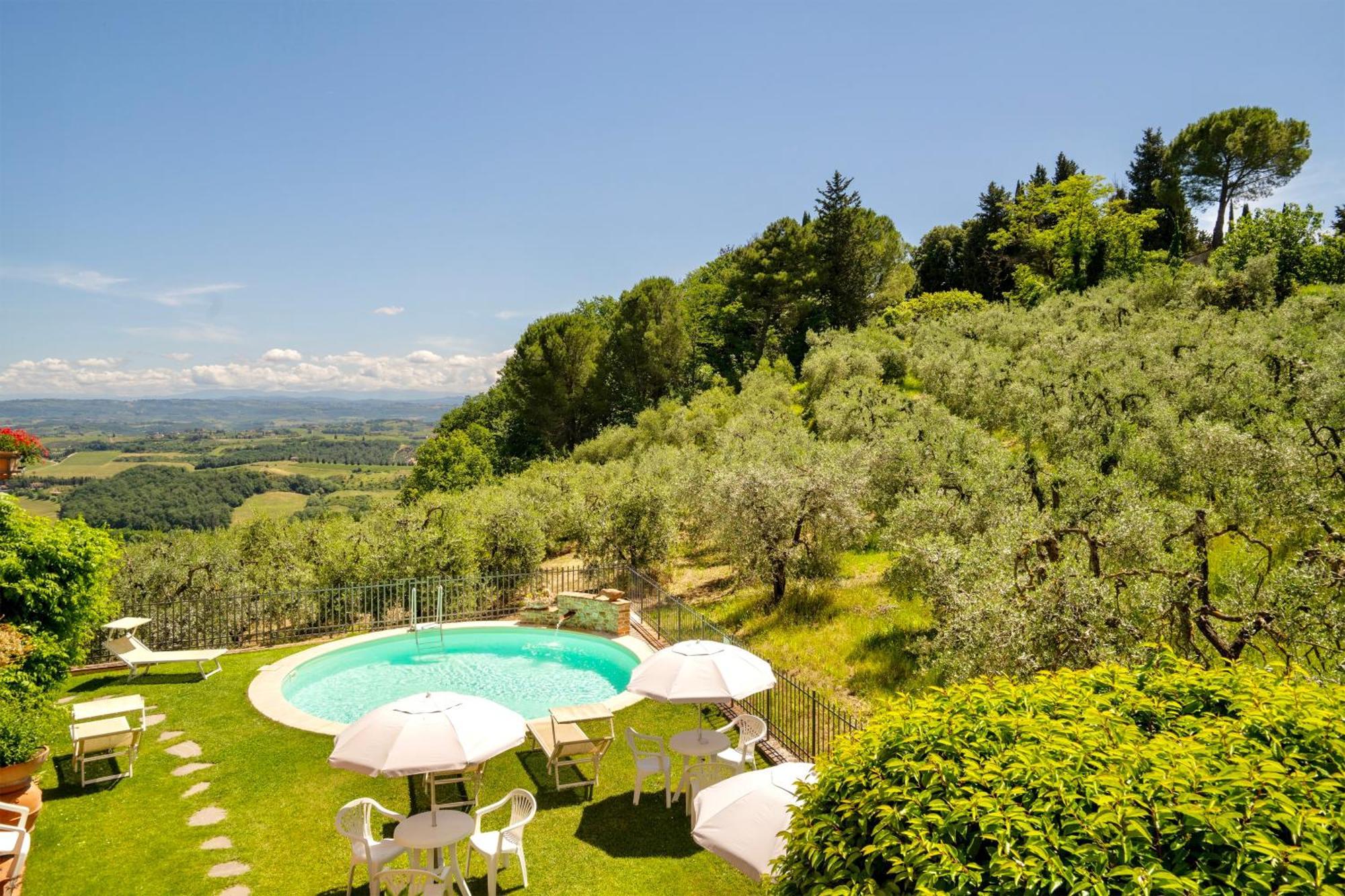 Casa Vacanze Con Piscina A San Gimignano Aparthotel Exterior foto